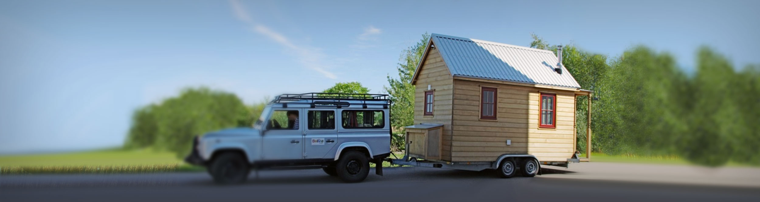 Hans-Peter Brunner und sein Tiny House © Hans-Peter Brunner