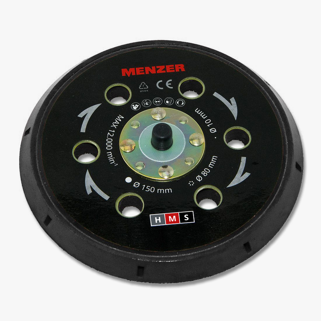 MENZER Multi-Loch-Schleifteller Ø 150 mm soft